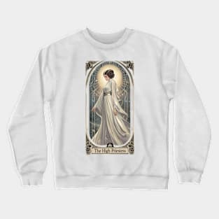 High Princess Leia Tarot Card Star Wars Crewneck Sweatshirt